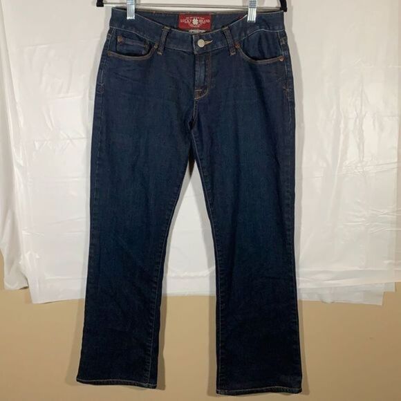 Lucky Brand Lola Boot Blue Jeans - Picture 2 of 8